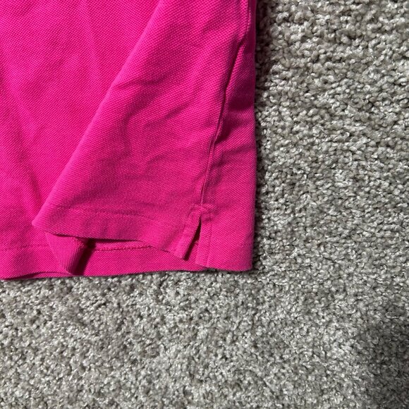 Ralph Lauren Sport Pink Polo Dress M 100% Cotton Short Sleeve Casual Knee Length - Picture 5 of 9